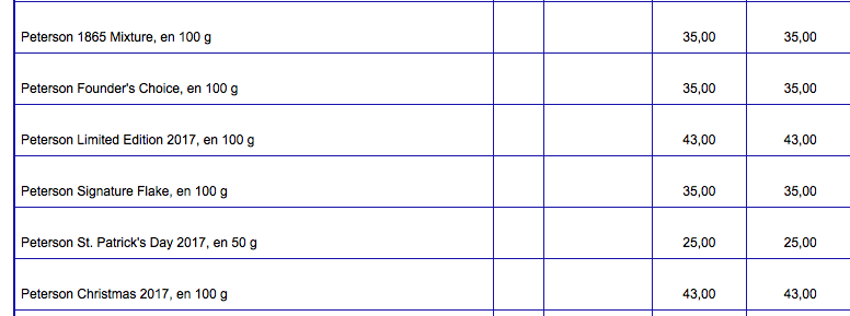 Liste des prix des tabacs en France au 6 février 2017 Captur26