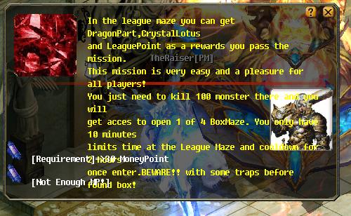 [LEAGUE] LEAGUE MAZE L210