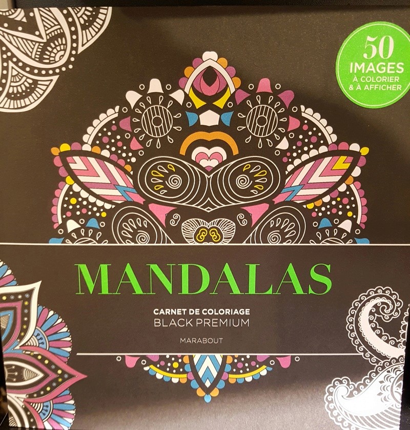 Mandalas - Black premium 2017-031
