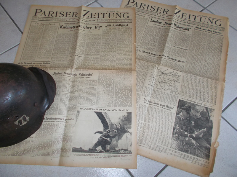 journaux été 44, au cœur de la bataille de Normandie Dscn4836