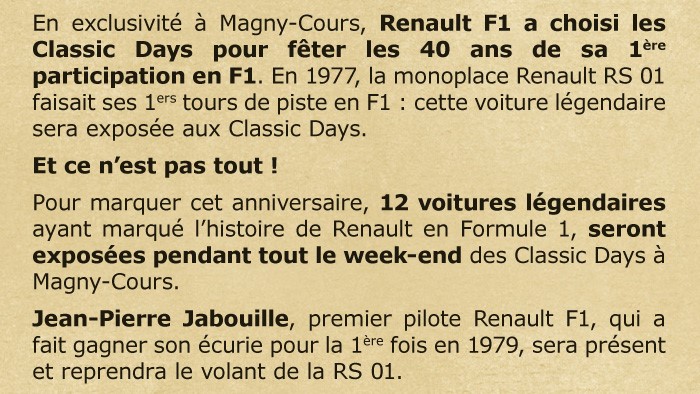 Classic Days Magny Cours 29/30 avril 2017 Renaul10