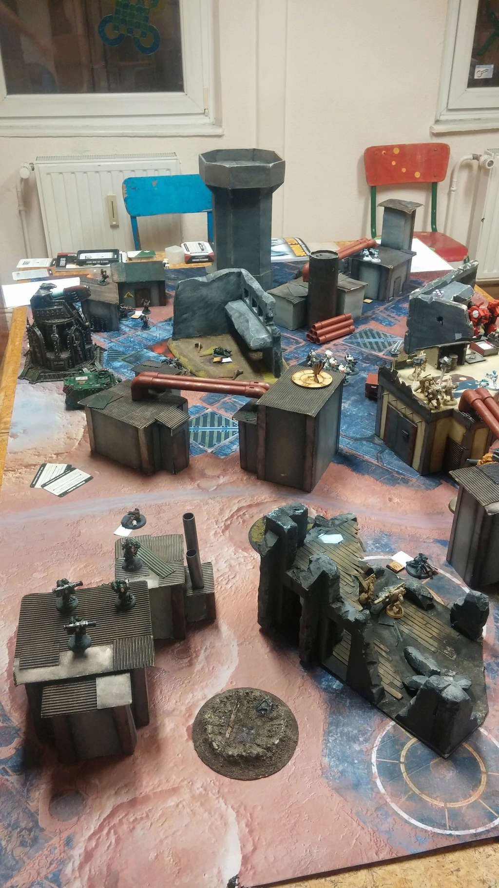 [2000pts] Farsight Enclaves vs Dark Angels 20170217