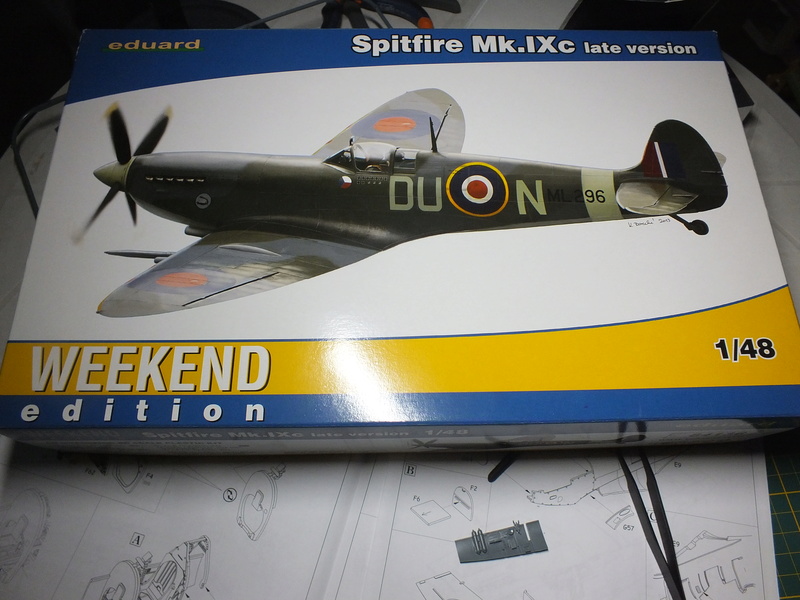 Spitfire Mk.IXc Late version Eduard 1/48. Dscf0547