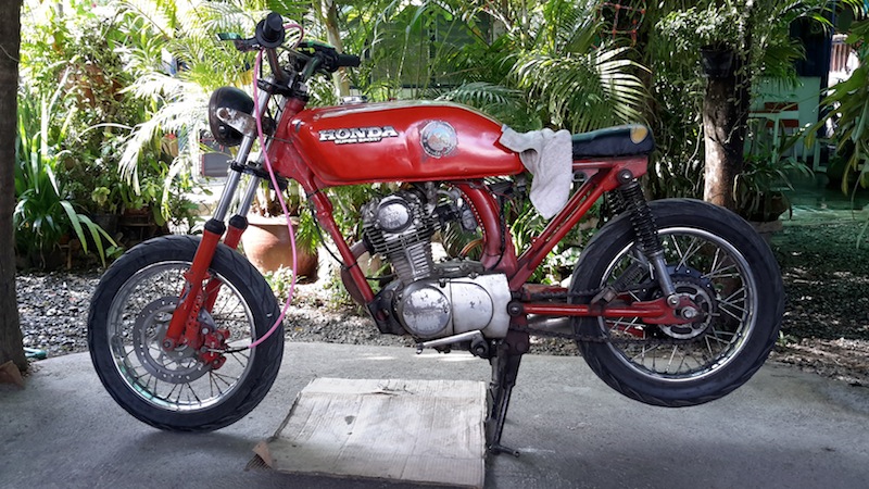 Jungle Fury - Préparation Honda SS1(CG) 1977 - Thailande  20160111