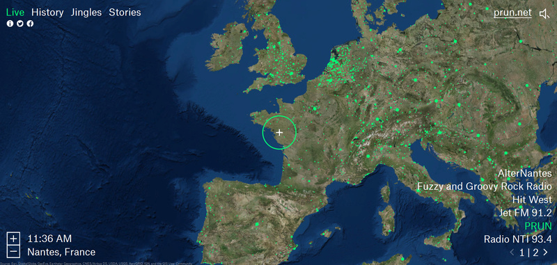 Radio Garden, le google earth de la radio, un outil extraordinaire ! Radio10