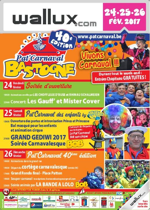 2017 - CARNAVAL 2017 DE BASTOGNE  Carnav17