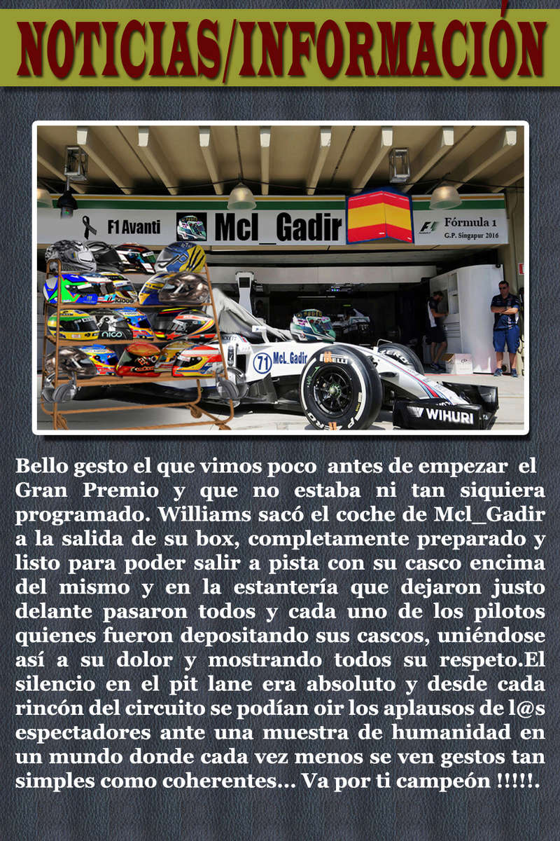 MAGAZINE F1 AVANTI. NÚMERO 8 (27/12/2016) 08_not12