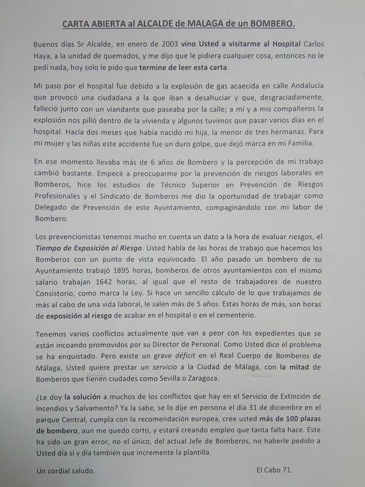 Carta abierta de un Cabo de Bomberos al Alcalde de Málaga Carta_10