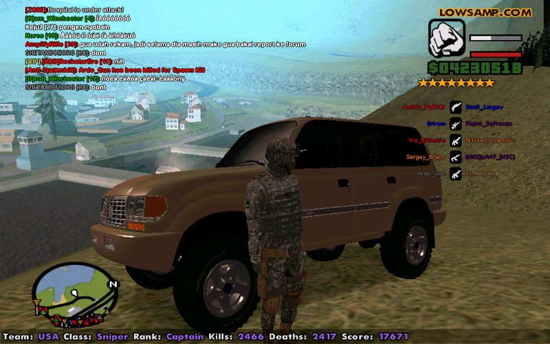 form - usa new military and new fbi rancher in form of toyota land cruiser Sa-mp-11