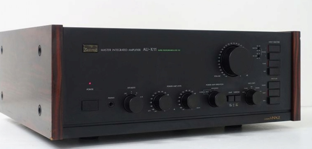 Sansui Au-X11 Integrated Amplifier Front12