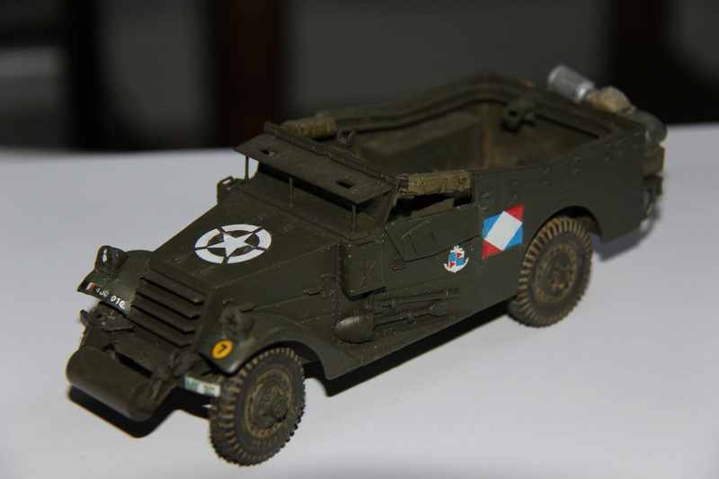 rénovation M3A1 scout car Max 1/35 00112