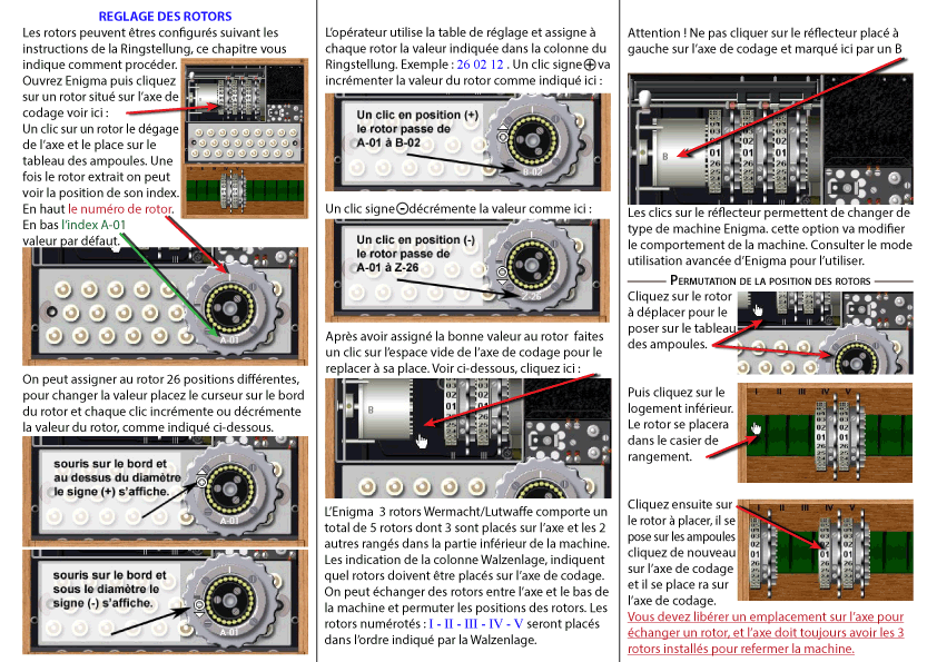 La machine ENIGMA Version simulateur tutoriel partie1 Enigma12