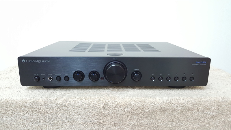 Cambridge Audio Integrated Amplifier Azur 351A+Cambridge Audio CD Player Azur 351C (USED) (SOLD) 20161115