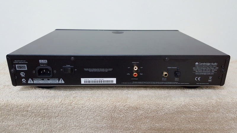 Cambridge Audio Integrated Amplifier Azur 351A and Cambridge Audio CD Player Azur 351C (USED)(SOLD) 20161117