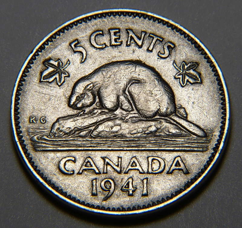 1941 - Coin Entrechoqué au Revers (Rev. Die Clash) P1150718