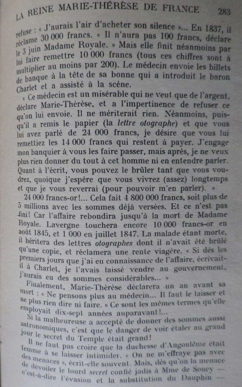 royale - Le Secret de Madame Royale,  de André Castelot Imgp5218