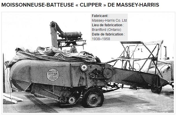 Moissonneuse batteuse Massey-Harris 630 S 0390