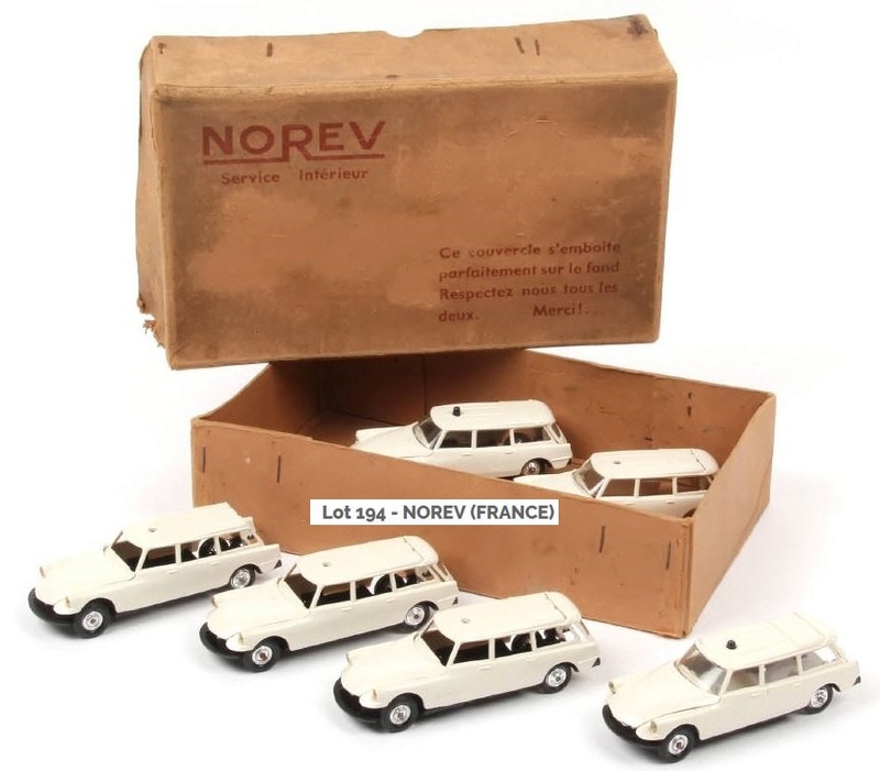 COLLECTOYS : Vente aux enchères de miniatures NOREV 1205