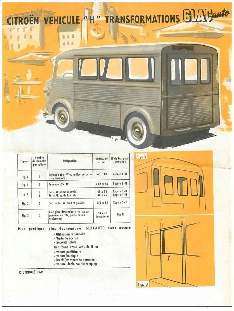 Les accessoires d'époque pour CITROËN 2CV :  Glaçauto 384