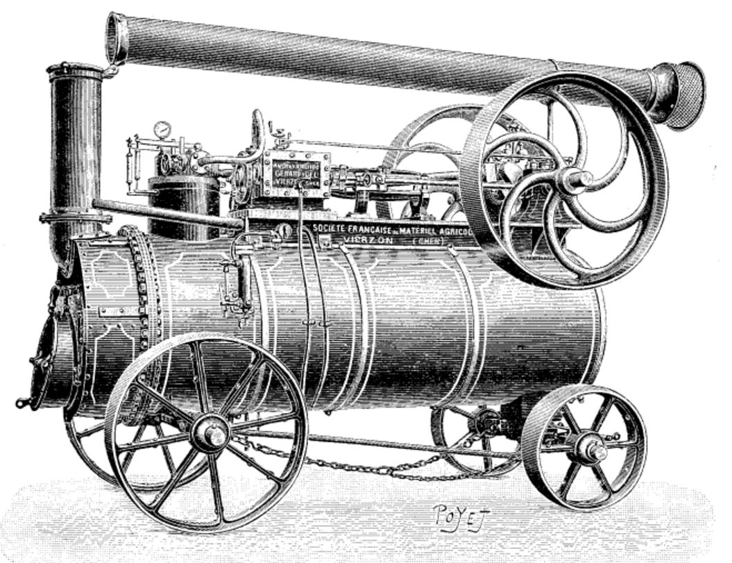 Société Française de Matériel Agricole...La vapeur 4195