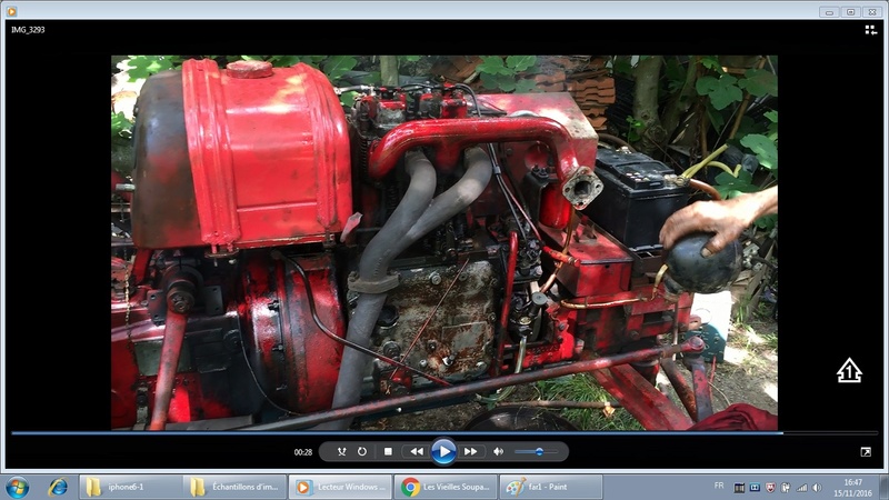 restauration tracteur Fahr D 180 Far210