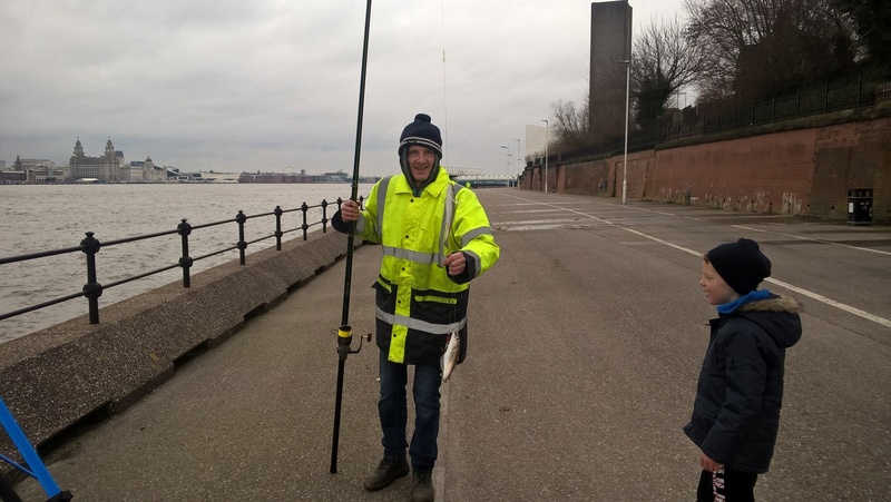 Mersey 11/02/2017 Town hall steps and Perch Rock Wp_20167