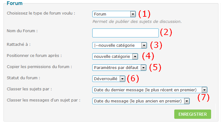 Créer un forum Tuto210