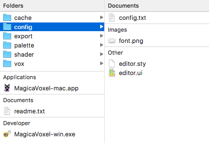 Voxeling (1): The Filesystem Config10