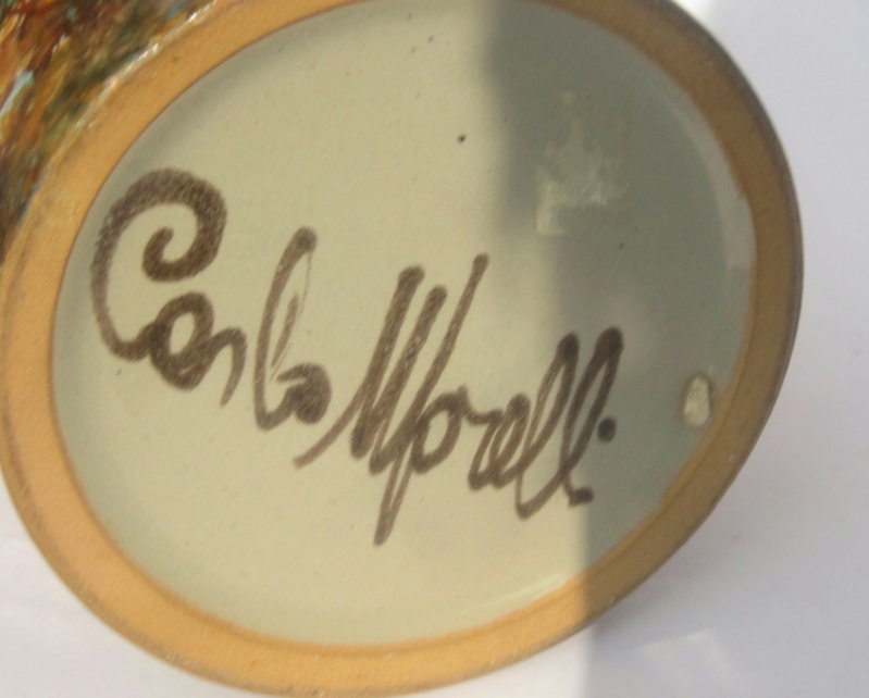 Painted woodland cylinder vase - Carlo Morelli Img_1811