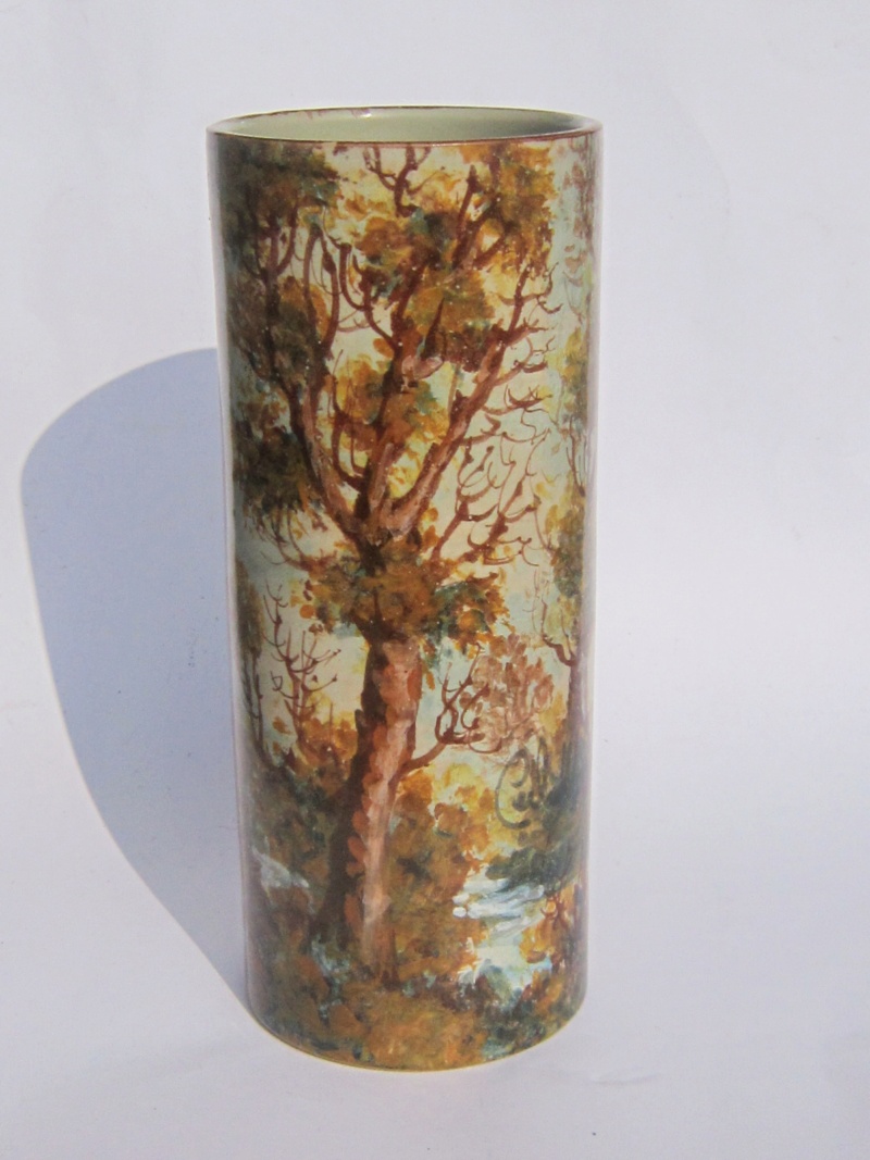 Painted woodland cylinder vase - Carlo Morelli Img_1812