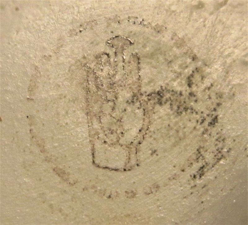 Incised baluster vase, possibly Italian, unclear stamped mark. Img_3510