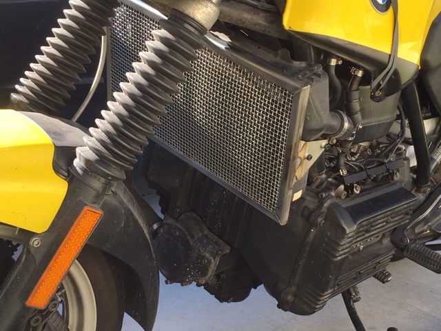 radiator fin protection plate -- need suggestions Stoneg13
