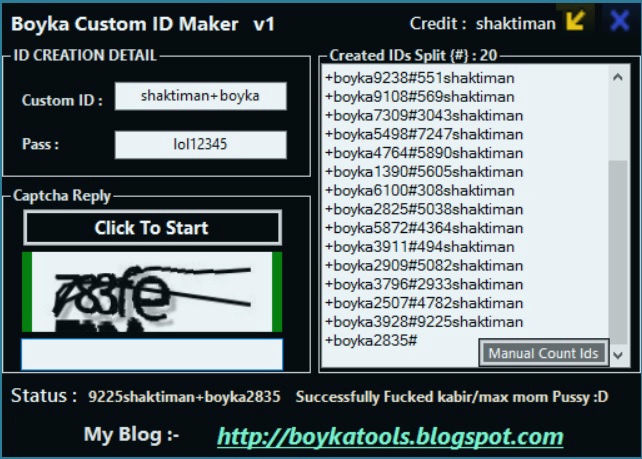  Nimbuzz: CUSTOM ID MAKER BY BOYKA [WORKING] 2017 updated Pic110