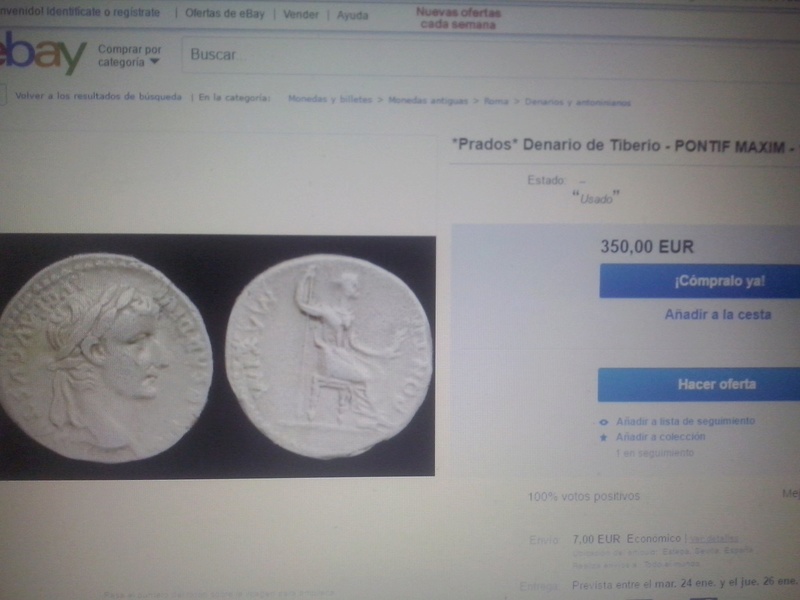 numismaticaprados: denarios de Tiberio 16122010