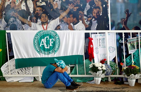 Sadness All Over! Tears Flow As Family, Fans Pay Emotional Tribute To Dead Brazilian Footballers Chapec15