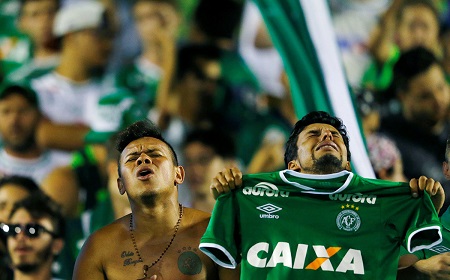 Sadness All Over! Tears Flow As Family, Fans Pay Emotional Tribute To Dead Brazilian Footballers Chapec18