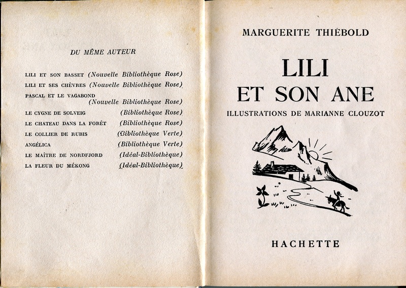 Marguerite Thiébold et la série Lili. Lili0026