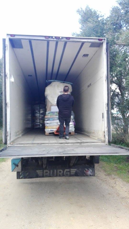 Transport aangekomen bij Santuario Refugio La Pepa 213