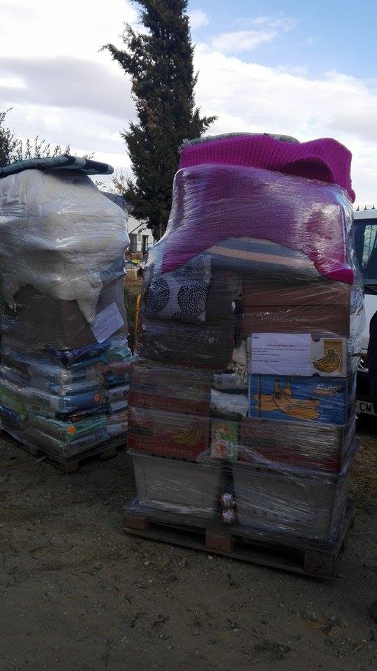 Transport aangekomen bij Santuario Refugio La Pepa 411