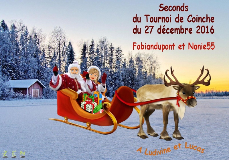 Fabiandupont et Nanie55 seconds tournoi coinche du 27/12/16 Trophy19