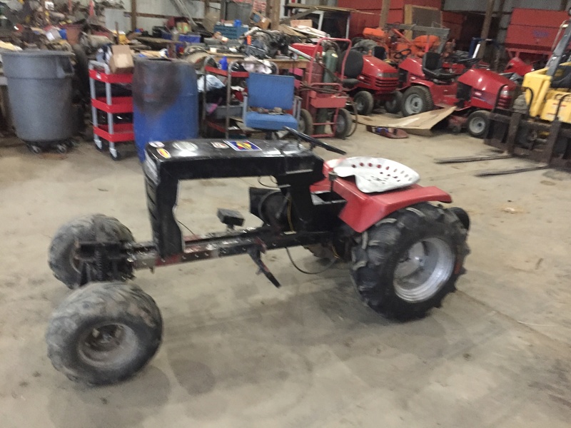 Wheel horse competition mud mower 44010