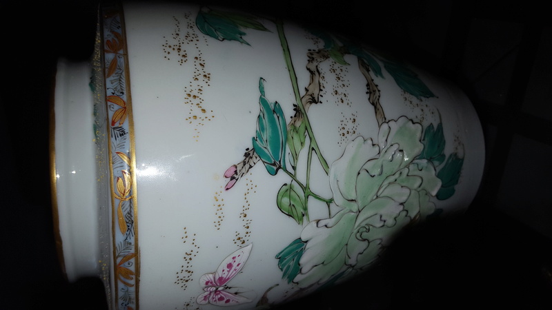 Vases Japonais fin19e ou début 20e en porcelaine de Yokohama - Imura 20170114