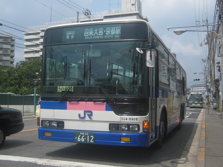 [2010年の夏][京都市] 西日本JRバス Img_6313