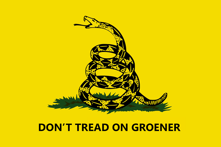 AFFICHE | DON'T TREAD ON GROENER Dont-t13