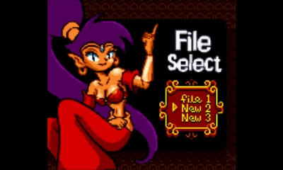 Test de Shantae (GBC, console virtuelle 3ds) Shanta12
