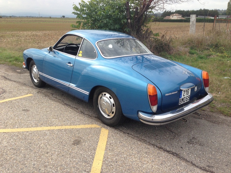 Karmann Ghia 1973 Alaska blue metallic !!! Ejqp5810