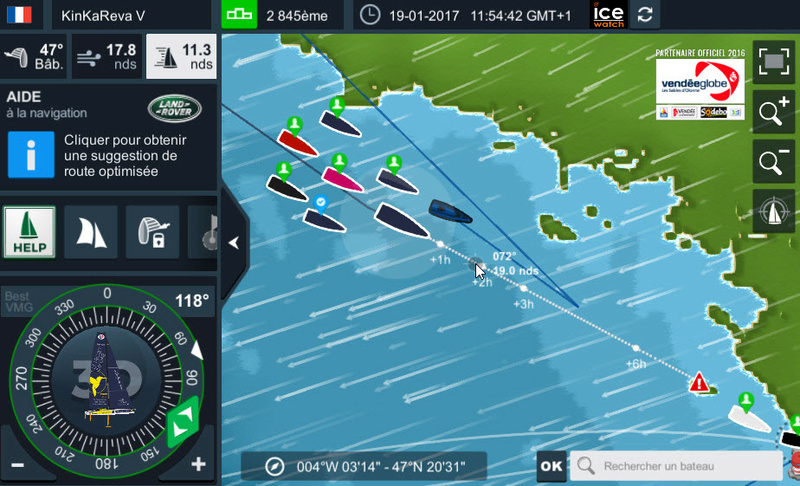 [Vendée Globe Virtuel 2016] La course sur VR - Page 22 19-01-10