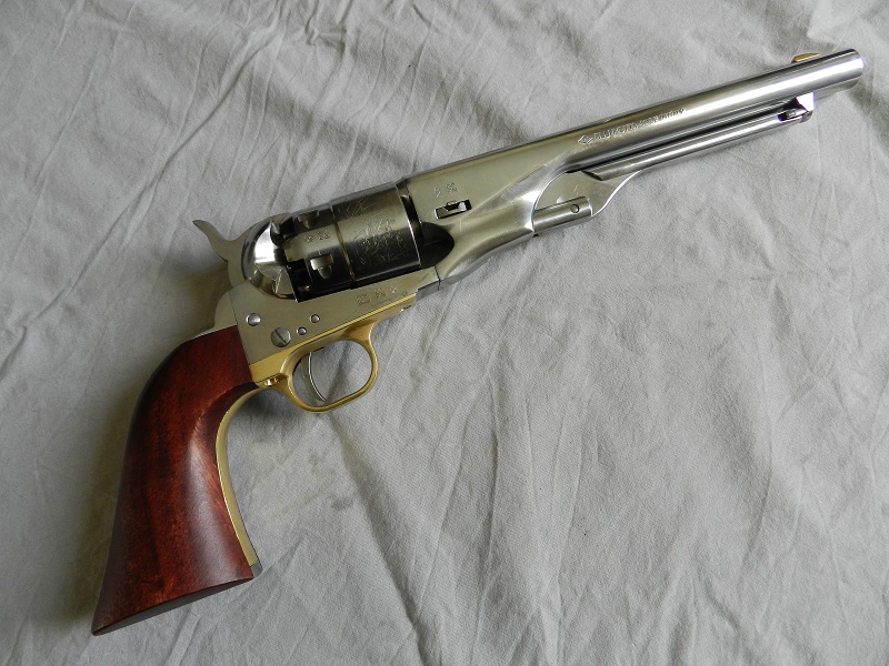 Colt 1860 ARMY Acier Poli 110