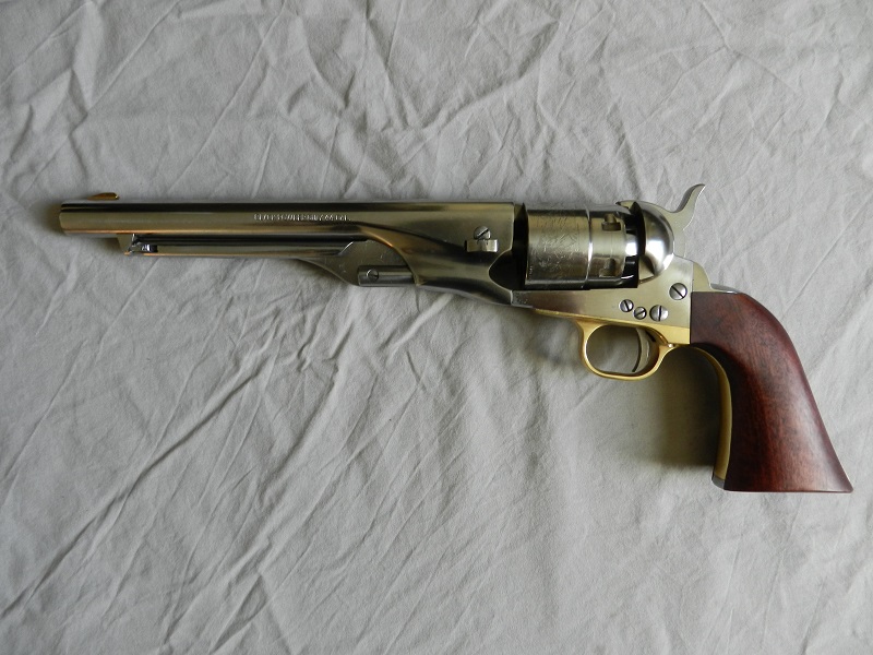 Colt 1860 ARMY Acier Poli 310
