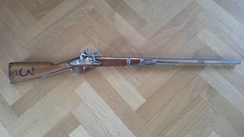 Mousqueton de hussard modèle n°1 Manufacture de Libreville An III 110